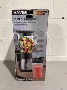lot 277 image: VAVSEA 1000W Countertop Blender for Shake and Smoothies 2 In 1