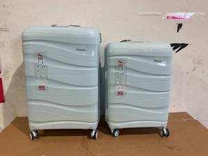 lot 147 image: 2PCS Melalenia Luggage Sets Spinner Luggage Suitcases