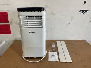lot 158 image: MaxKare Portable Air Conditioner, 8000 BTU with Cooler, Dehumidifier Cooling Rooms up to 150 Sq.ft