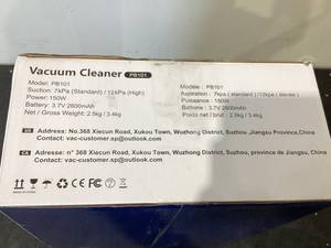 lot 594 image: Bossdan Cordless Vacuum, Lightweight Stick Vacuum Cleaner for Hardwood Floor