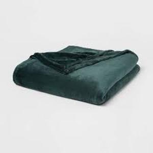 lot 11 image: Microplush Bed Blanket - Threshold-FullQueen-Pine