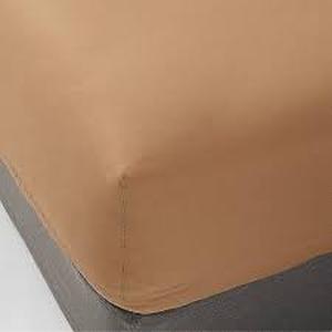 lot 19 image: Twin 300 Thread Count Ultra Soft Flat Sheet - Brown