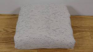 lot 93 image: 1pc Blackout Doral Window Curtain Panel Cream - Project 62 - 50x95
