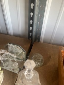 lot 12 image: Statue Bell &Crystal items