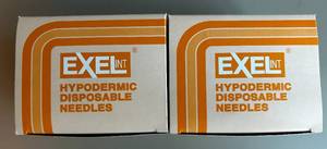 lot 67 image: Exel Hypodermic Disposable Needles 25G x 1-12 Expired