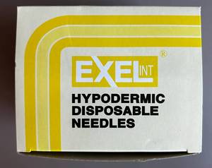 lot 72 image: Exel Hypodermic Disposable Needles 30G x 12