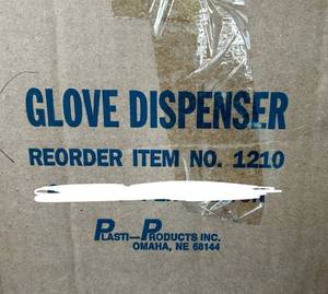 lot 85 image: Glove Dispenser