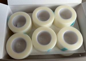 lot 105 image: Latex Free Transparent Tape 1in x 10yds