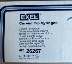 lot 120 image: Exel Curved Tipped Syringes