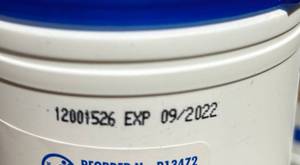 lot 156 image: PDI sanitizing Wipes expired