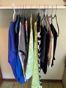 lot 197 image: Level 4 - Assorted Womens Clothing Lot - Tops, Shirts, and Pants