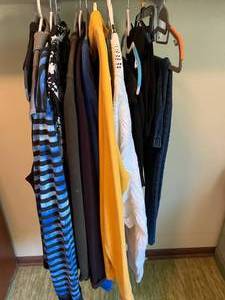 lot 358 image: Level 4 - Lot of Assorted Womens Clothing - Tops, Sweaters, and Pants SZs from XL to 3X