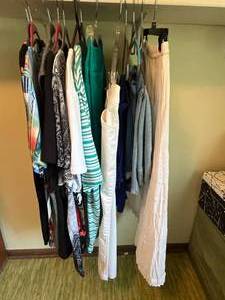lot 361 image: Level 4 - Large Lot of Womens Clothing - Mixed Tops and Bottoms SZs XL - 3X