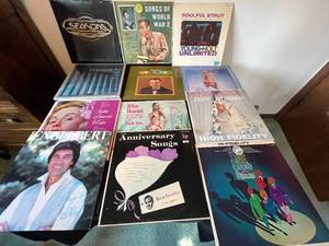 lot 366 image: Level 4 - Collection of Vintage Vinyl Records