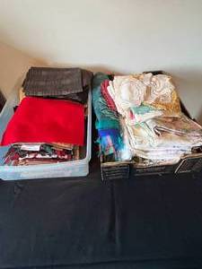 lot 380 image: Level 4 - Large Lot of Assorted Fabric and Textiles