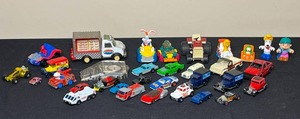 lot 70 image: Level 4- Assorted Vintage and Modern Toy Vehicles and Figures Lot