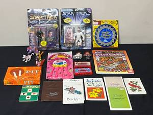 lot 74 image: Level 4 - Vintage Toy and Collectible Lot Star Trek, Pink Panther, Bridge Scorepads