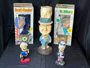 lot 209 image: Level 3 - Collection of Political and Humorous Figurines and Dolls