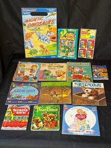 lot 214 image: Level 23 - Lot of Vintage Childrens Books, Comics, and Stickers