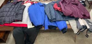 lot 32 image: Level 1 - Lot of Mens Winter Jackets and Vests