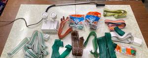 lot 51 image: Level 1 - Assorted Lot of Webbing Straps and Emergency Lights