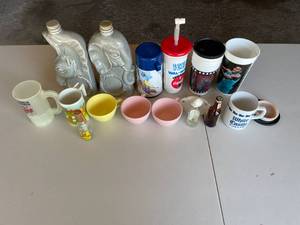 lot 272 image: Garage - Assorted Drinkware and Collectible Lot