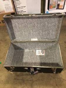 Seward Essential 32 in. x 13.25 in. x 17.75 in. Trunk, Black Customer Returns See Pictures