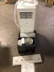 Vissani 5,000 BTU 115-Volt Portable Air Conditioner for 150 sq. ft. Rooms with Dehumidifier and Remote in White Customer Returns See Pictures