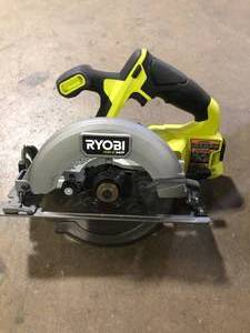 RYOBI ONE HP 18V Brushless Cordless Compact 6-12 in. Circular Saw (Tool Only)  Customer Returns See Pictures