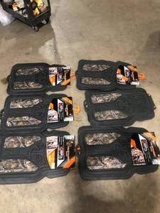 Lot of  Custom Accessories True Timer Kanati Camo 2-Piece All Weather Floor Mat    Customer Returns See Pictures