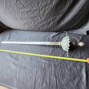 lot 71 image: Serrated edged Rapier (staged combat only)