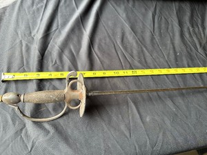 lot 106 image: Small Sword as pictured