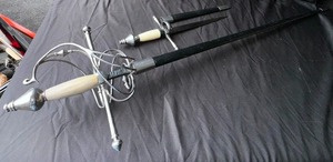 lot 111 image: Stage Combat Rapier and dagger matched set as pictured