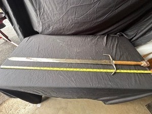 lot 80 image: Broad sword propstage combat