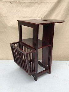 lot 34 image: Table with magazine rack