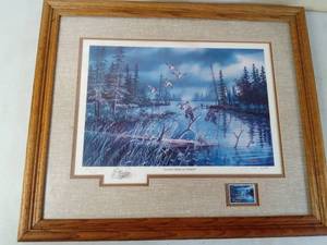 lot 298 image: Come Rain or Shine Commemorative Print by Ken Zylla