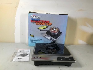 lot 72 image: New Burton Deluxe Induction Cook-top 1800W