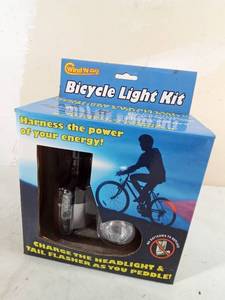 lot 273 image: New bicycle light kit