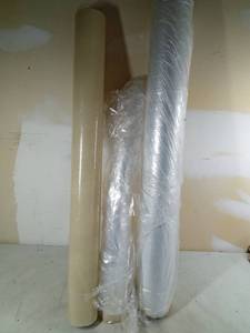 lot 257 image: 3 Rolls of plastic