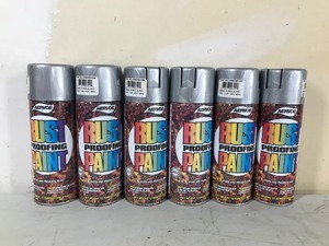 lot 100 image: Box of 6 New Rustproofing Paint (Spray Cans)