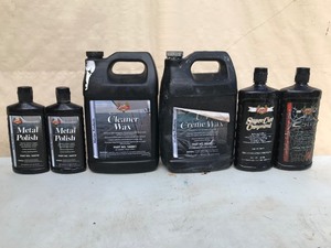 lot 168 image: Marine Wax, Metal Polish, Super cut compound