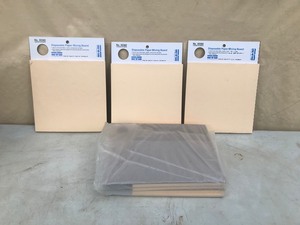 lot 184 image: Box of Disposable mixing boards