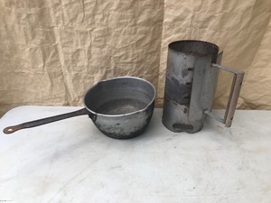 lot 199 image: Vintage Pan & Coal Heater