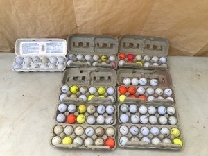 lot 205 image: Box of Golf Balls