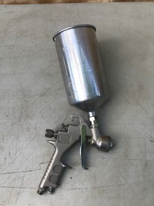 lot 215 image: Paint Spray Gun woith Metal Cup