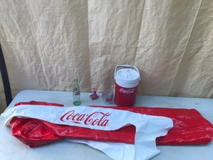 lot 230 image: Lot of Coca-Cola products & more