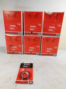 lot 246 image: 6 New boxes of Scotch electrical tape