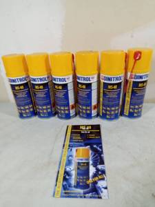 lot 244 image: 6 new cans of MS-40