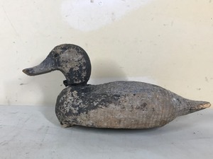 lot 341 image: Vintage Wood Duck Decoy