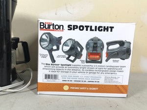lot 342 image: Car Plug-in coffee pot and Max Burton Spotlight